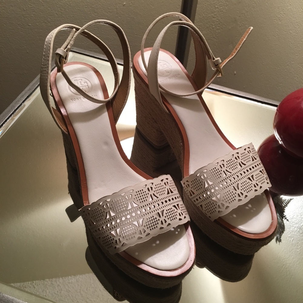 Tory Burch platform Espadrllles